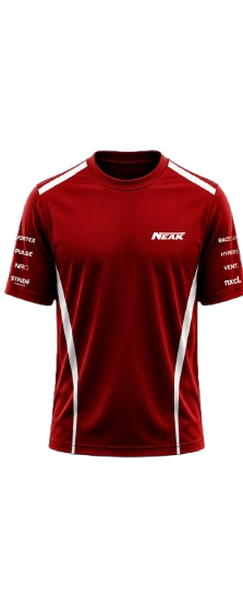 Front of the limited edition NEAK Grand Prix event tee